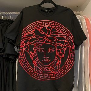 VERSACE black short sleeve